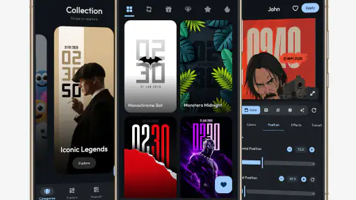 DepthX - Live Clock Wallpapers screenshot 8