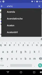 Deutsch Wörterbuch screenshot