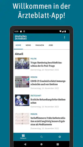 Deutsches Ärzteblatt screenshot 1