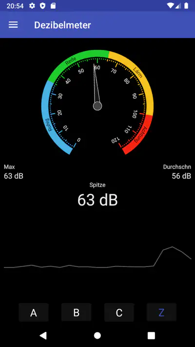 Dezibel Messen - Schallmessung screenshot 1