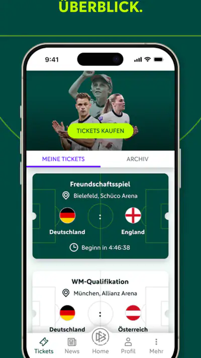 DFB Event-App screenshot 1
