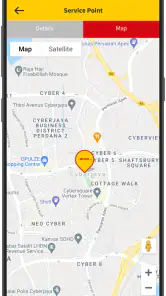 DHL Express Mobile screenshot