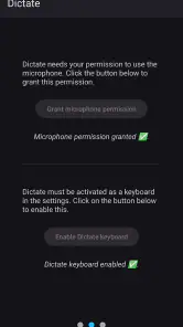 Dictate Keyboard (Whisper AI) screenshot