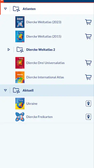 Diercke Atlas screenshot 1