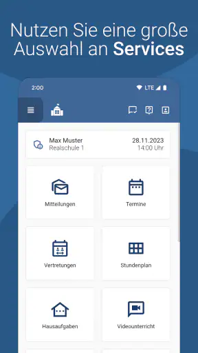 DieSchulApp screenshot 1