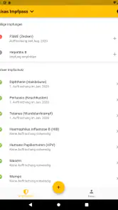 Digitaler Impfpass screenshot