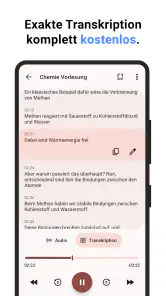 Diktiergerät screenshot