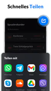 Diktiergerät & Sprachmemos screenshot