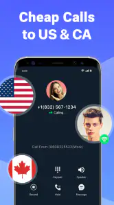 Dingtone: zweite Telefonnummer screenshot