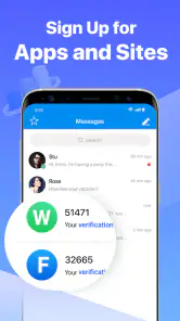 Dingtone: zweite Telefonnummer screenshot