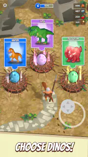 Dino King: Survival Idle screenshot 2