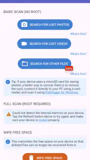 DiskDigger Fotorettung screenshot 3