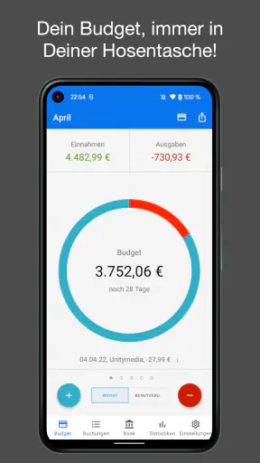 Dispensatio - Haushaltsbuch screenshot 1