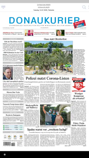 DK ePaper - Donaukurier screenshot 1