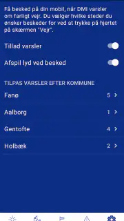 DMI Vejr screenshot 7