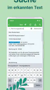 Docutain: PDF Scanner App, OCR screenshot