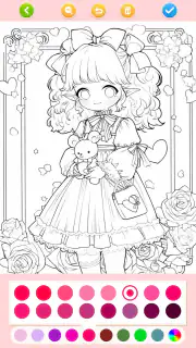 Doll Color: Malen Spiele screenshot 4