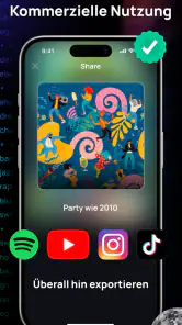 Donna KI Lied Musik Generator screenshot