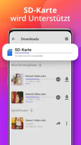 Downloader screenshot