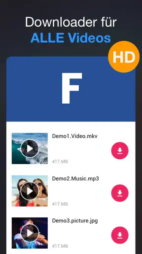Downloader für alle Videos screenshot 1