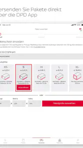DPD screenshot