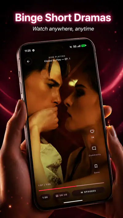 DramaKiss: Short Drama & Reels screenshot 1