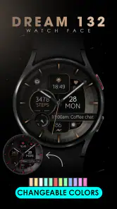 Dream 132 bronze watch face screenshot