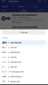 dream EPG Premium screenshot
