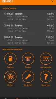 Driverslog Pro 2 - Fahrtenbuch screenshot 4
