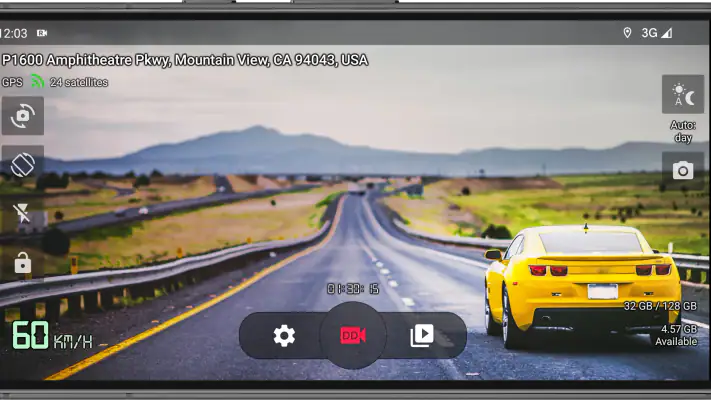Droid Dashcam - Auto-DVR screenshot 1