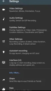Droid Dashcam - Auto-DVR screenshot 5