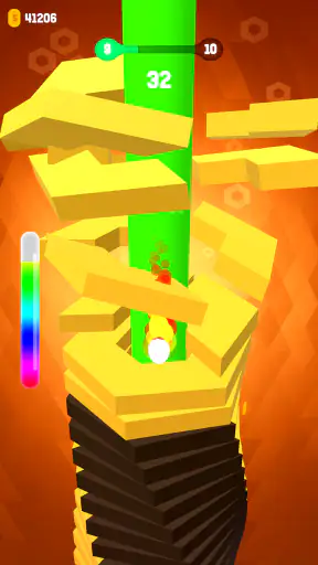Drop Stack Ball - Helix Crash screenshot 1