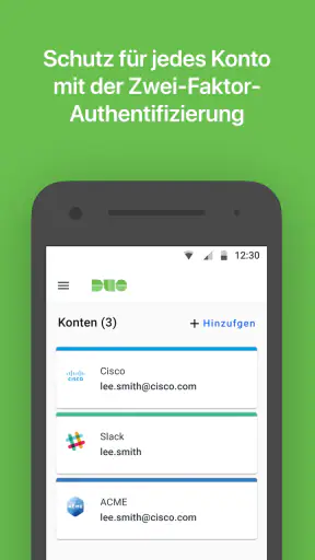 Duo Mobile screenshot 1