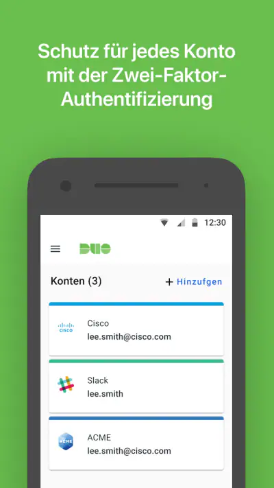 Duo Mobile screenshot 1