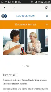 DW Learn German screenshot