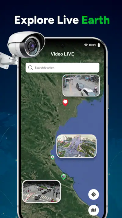 Earth Map - Live Location screenshot 1