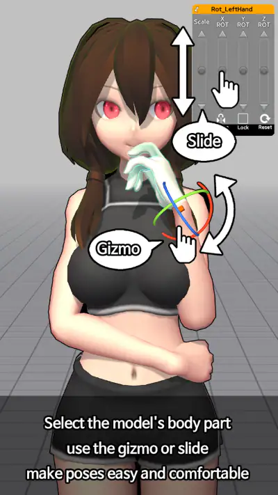 Easy Pose - 3D pose making app screenshot 1