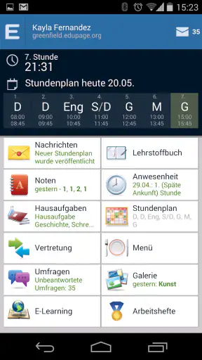 EduPage screenshot 1