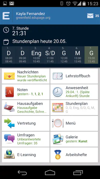 EduPage screenshot 1