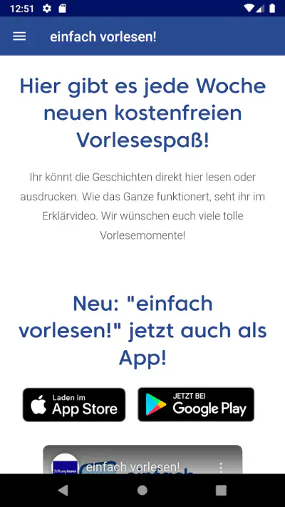 Einfach vorlesen! screenshot 1
