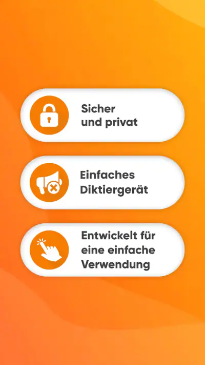 Einfaches Diktiergerät screenshot 1