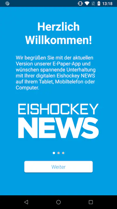 Eishockey News E-Paper screenshot 1