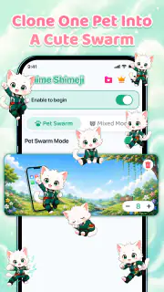 Emoji Batterie & Shimeji Pet screenshot 6
