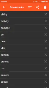 English Dictionary - Offline screenshot