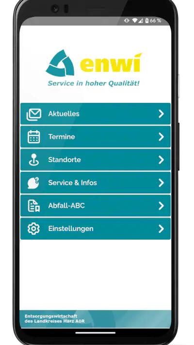 enwi App screenshot 1