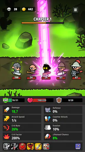 Epic Idle Journey: RPG Helden screenshot 1