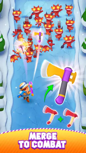 Epic Merge: Roguelike TD screenshot 1