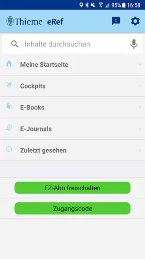 eRef App screenshot 1