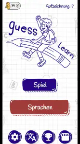 Errate das Wort (Hangman) screenshot