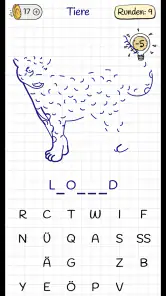 Errate das Wort (Hangman) screenshot